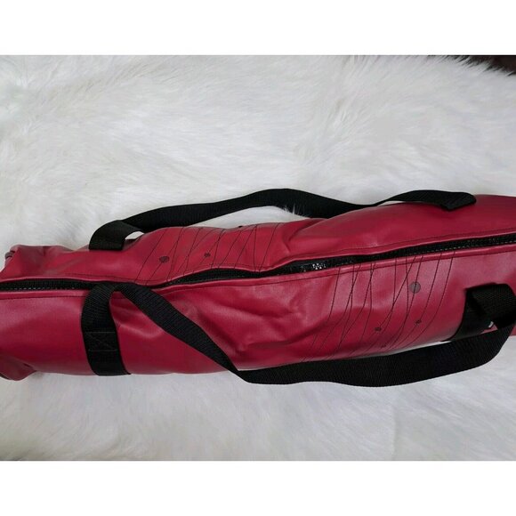 Holly Aiken Burgundy Gym Bag - Picture 2 of 11